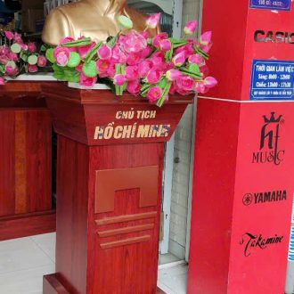 Bục tượng Chủ tịch Hồ Chí Minh trang trí cho cửa hàng, văn phòng nhỏ