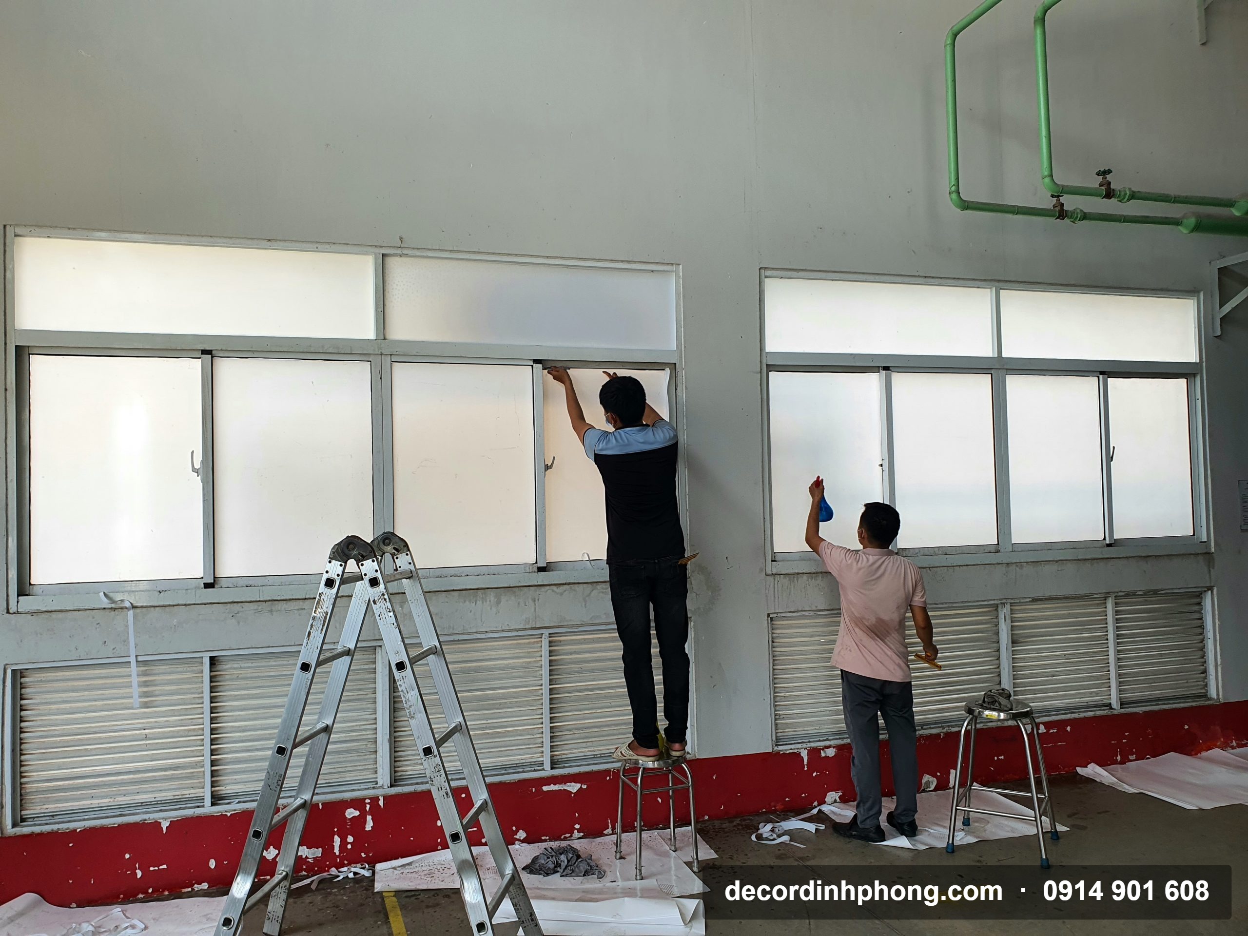Giấy decal dán kính văn phòng Đồng Nai