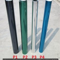 Các mẫu phim cách nhiệt nhiều tông màu đen, xanh, bạc, xanh dương