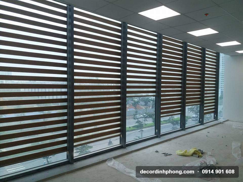 Rèm cầu vồng văn phòng vách kính tại Nhơn Trạch Đồng Nai