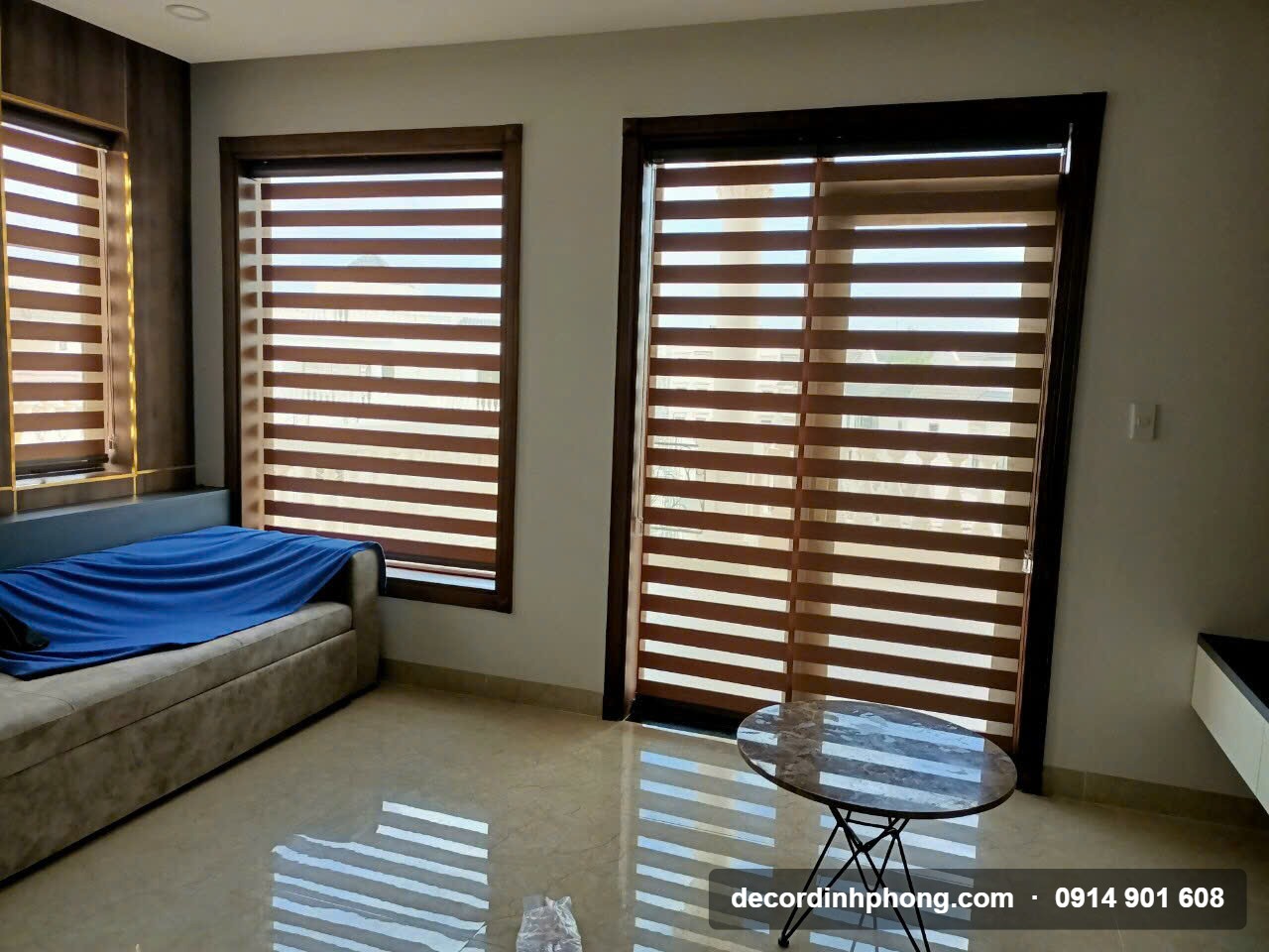 Rèm cầu vồng văn phòng tại Tân Uyên Bình Dương