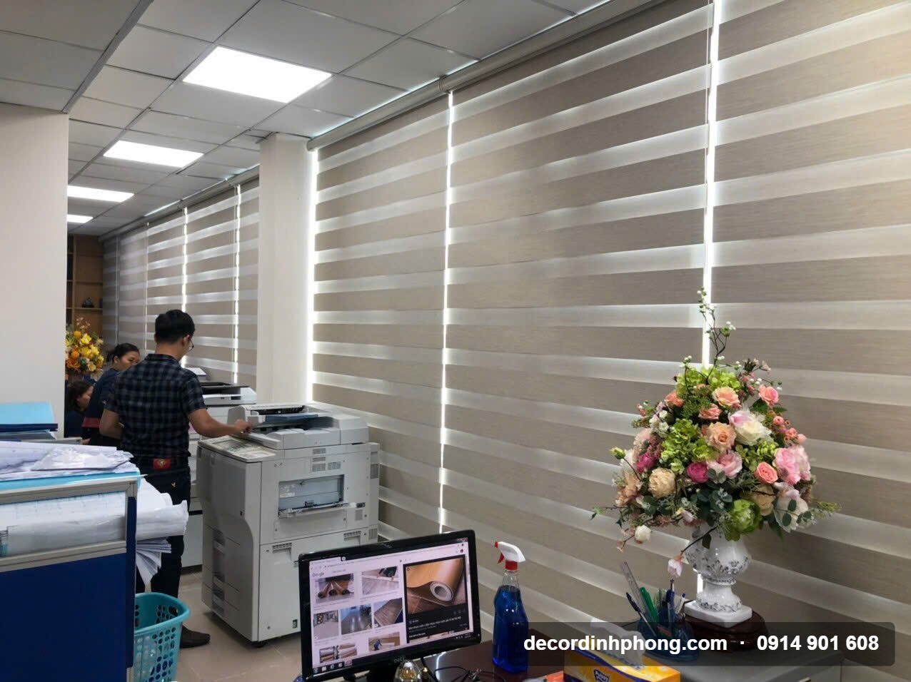 Rèm cầu vồng văn phòng Thủ Dầu Một Bình Dương