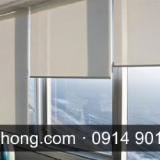 Rèm cuốn văn phòng vải trơn hiện đại - Đỉnh Phong
