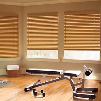 Rèm sáo gỗ màu trầm ấm - Đỉnh Phong