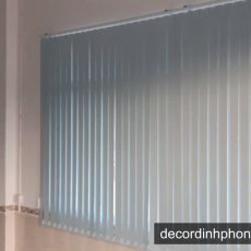 Rèm lá dọc xanh nhạt phòng họp - Đỉnh Phong