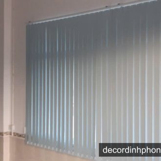 Rèm lá dọc xanh nhạt phòng họp - Đỉnh Phong