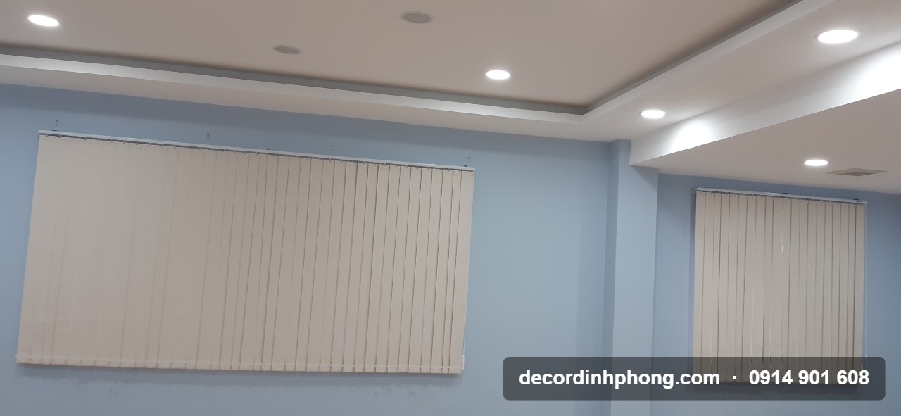 Rèm lá dọc văn phòng tại Dĩ An Bình Dương