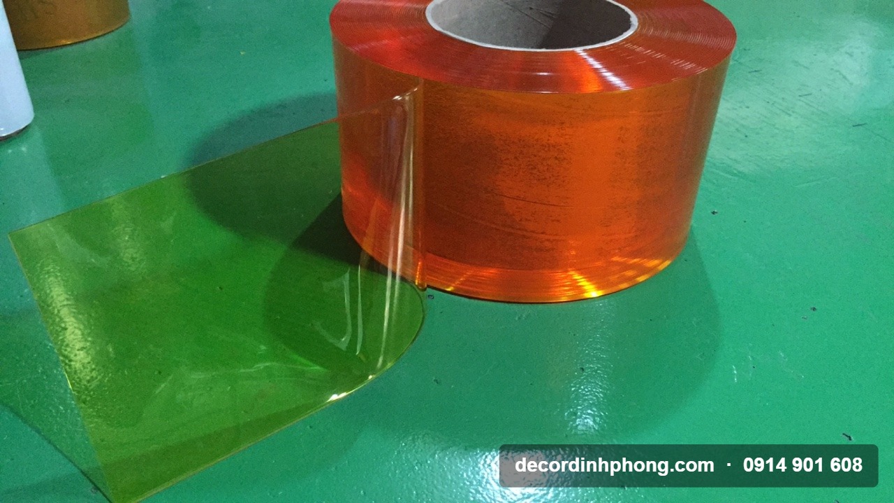 Các màu nhựa PVC chắn bụi dùng trong nhà xưởng