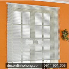 Rèm sáo nhôm trắng bạc hiện đại - Đỉnh Phong