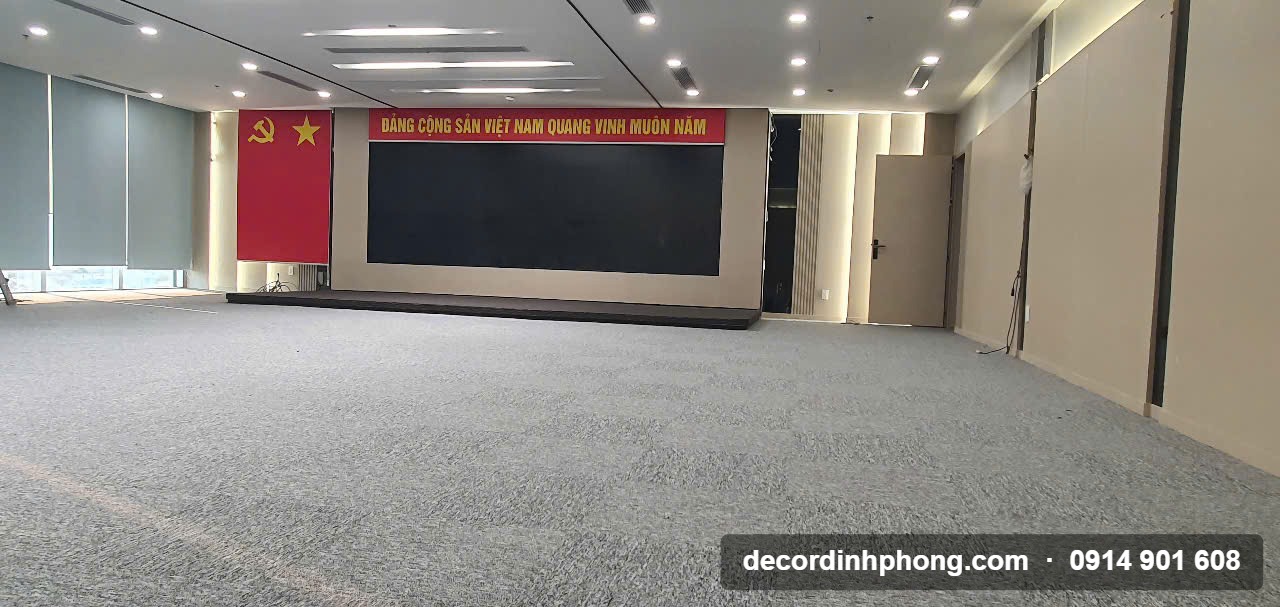 thảm trải sàn hội trường công ty