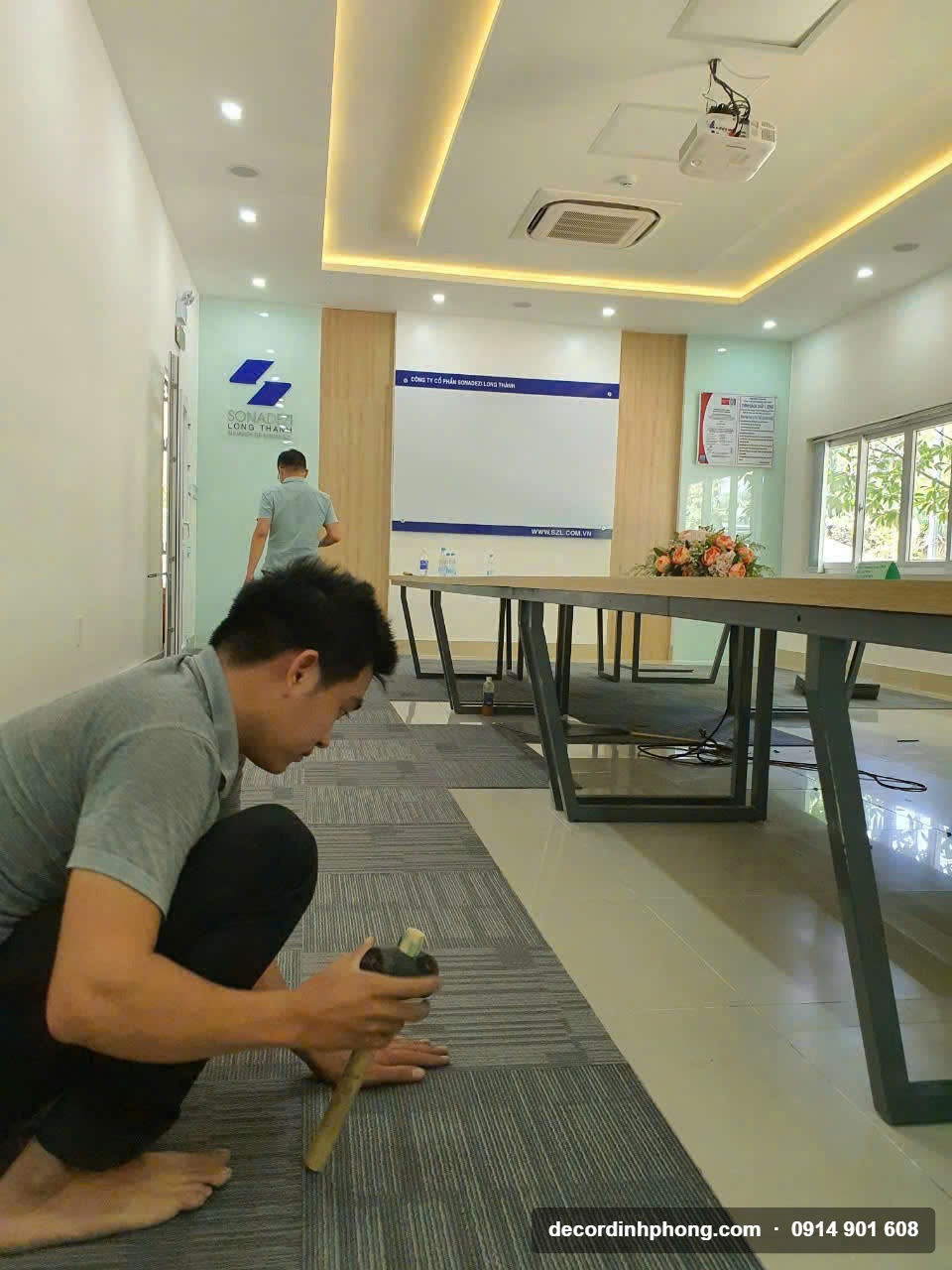 Thảm tấm thi công Sonadezi Long Thành