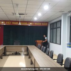 Thi công phông hội trường tại Bình Dương