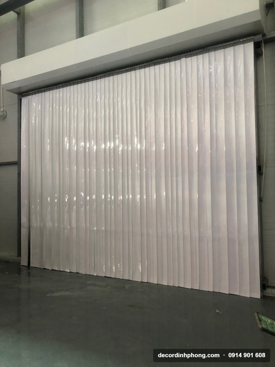 Rèm nhựa PVC kho xưởng tổng hợp tại Đồng Nai