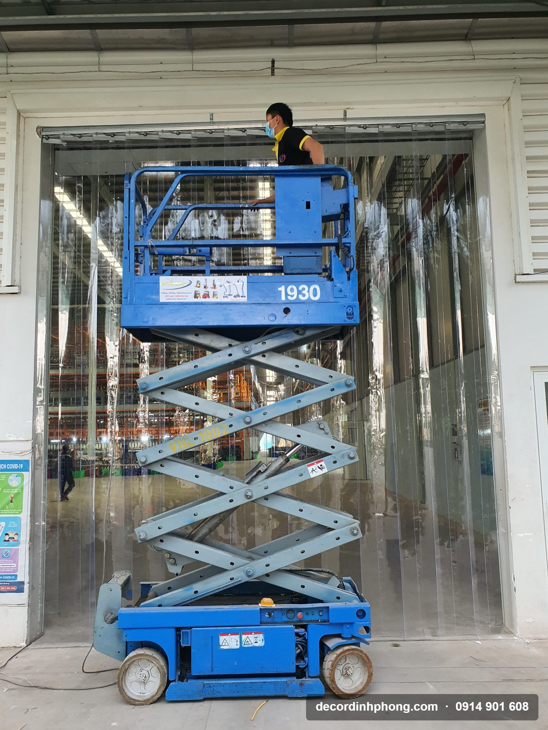 Rèm nhựa PVC ngành gỗ nội thất tại Đồng Nai