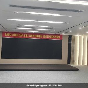 Thảm cuốn xám trải hội trường, phòng họp lớn