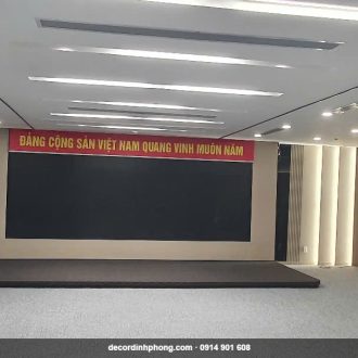 Thảm cuốn xám trải hội trường, phòng họp lớn